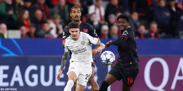 PSV lyckades hämta en poäng i Tyskland