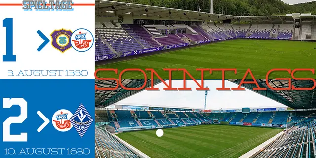 3. Liga: inledande omgångarna spikade