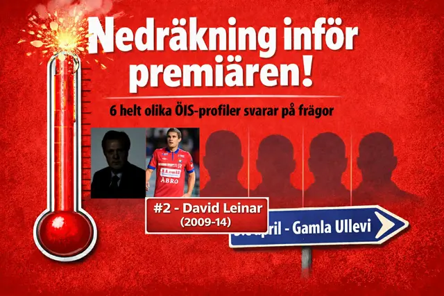 Nedräkning inför premiären: #2 - David Leinar