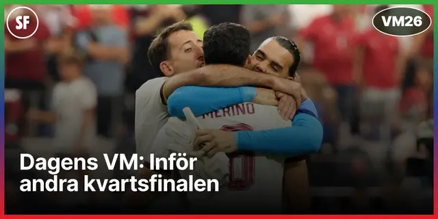 Dagens VM: Inför kvällens match - 10 juli