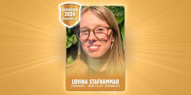 Guldskölden 2024 – Årets SF-skribent – Lovina Stafhammar