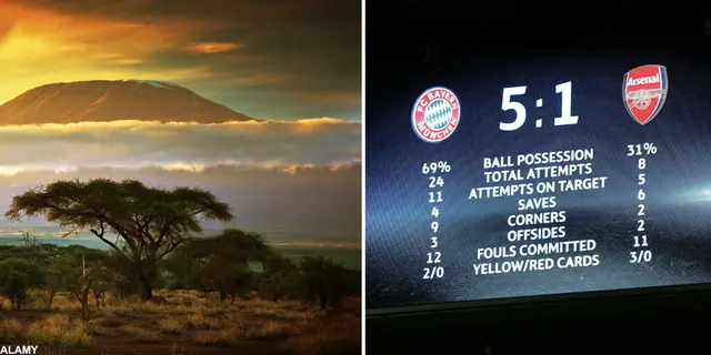 En bajuvarisk upplevelse på ett berg