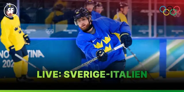 LIVE: Sverige-Italien
