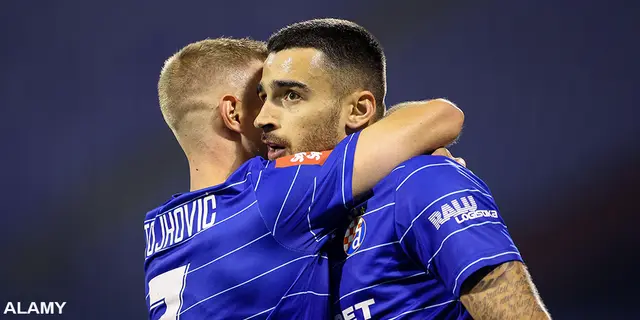 Dinamo Zagreb föll i ligan när Stojkovic såg rött