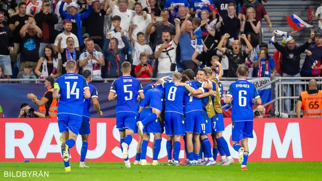 Historisk seger - Slovakien sköljde över Tyskland