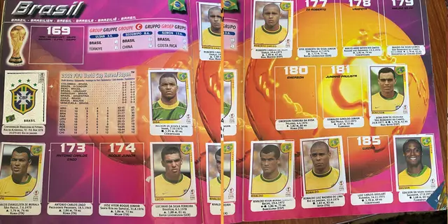 ”VM 2002 lever vidare i mitt Paninialbum”