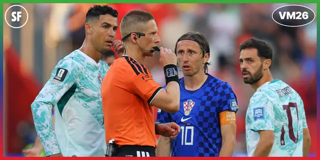 Portugal 2-1 Kroatien: brutalt slut på VM resan