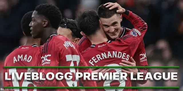 Liveblogg: Manchester United - Tottenham