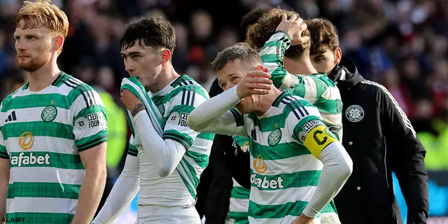 Celtic förlorade mot Hearts