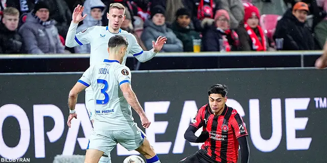 Europa League: Midtjylland 2-0 Dinamo: blått vidare till playoff trots förlust
