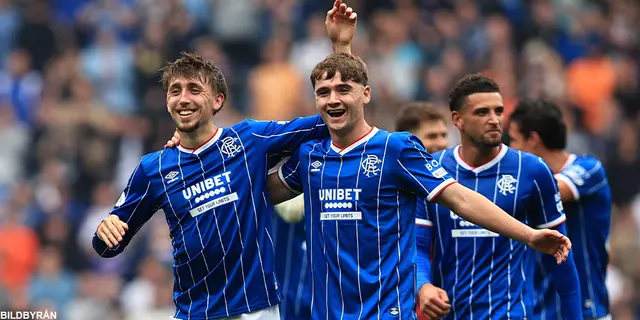 Enorm derbyseger för Rangers