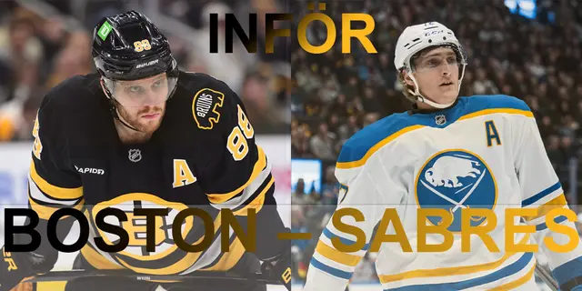 Inför: Buffalo Sabres-Boston Bruins