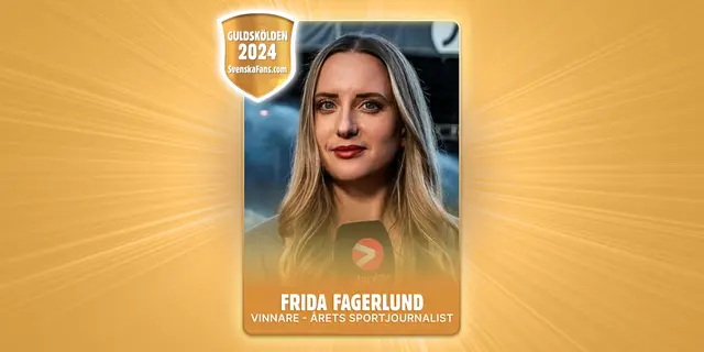 Guldskölden 2024 – Årets sportjournalist – Frida Fagerlund