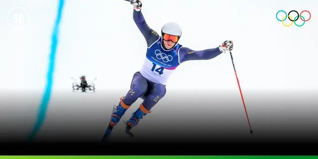 Flopp för Skicross-herrarna – utslagna i kvartsfinalen