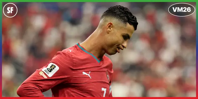 Cristiano Ronaldos dystra VM-facit: Rekordförlorare
