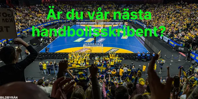 Vi söker nya handbollsskribenter