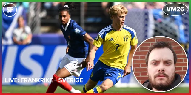 LIVE: Frankrike – Sverige