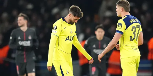 Spurs förlorade borta mot PSG