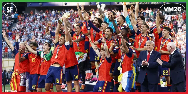 Medan du sov: Spanien vann VM-finalen – Messi i tårar efter matchen