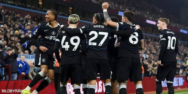 Chelsea vände och vann på Villa Park