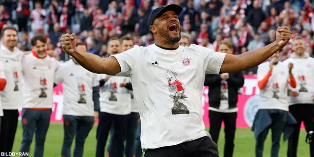 Bayern Munchen är tyska mästare 35:e gången 