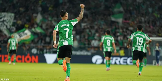 Antony med show när Betis vann