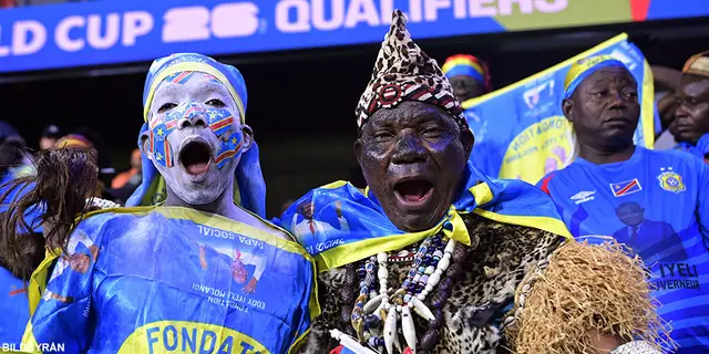 DR Kongo vidare från Afrika