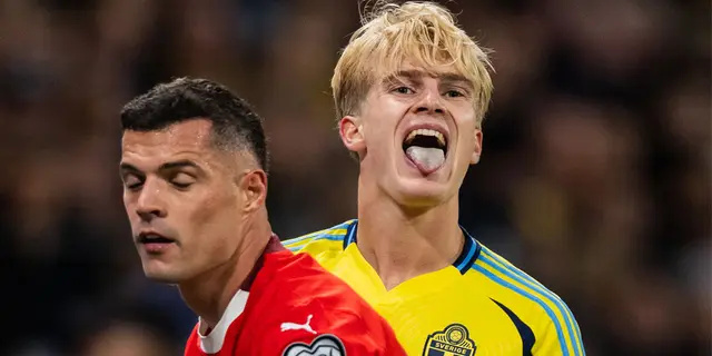 Spelarbetyg: Sverige - Schweiz