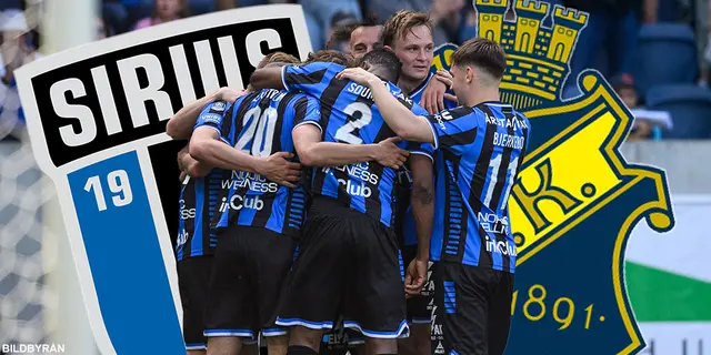 Inför AIK - IK Sirius