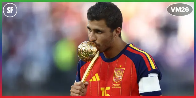 Rodri utsedd till VMs bästa spelare - Messi rånad