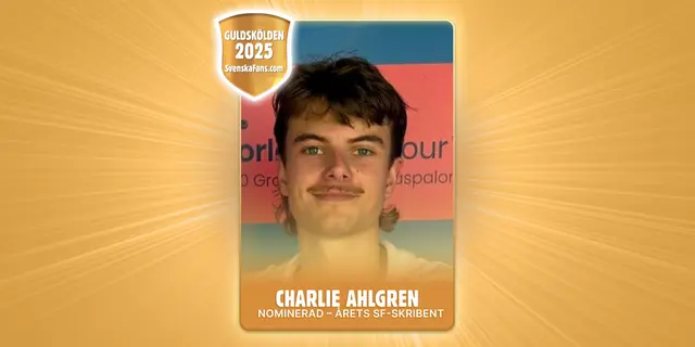 Guldskölden 2025 – nominerad till årets SF-skribent: Charlie Ahlgren