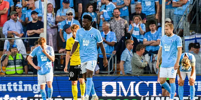 Matchrapport Mjällby AIF- Malmö FF