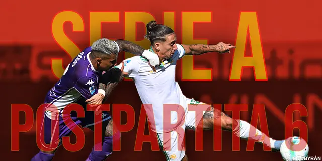 Postpartita 6: Roma håller Fiorentina segerlösa