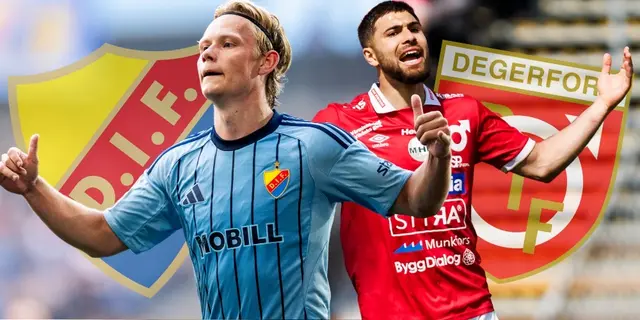 Inför Djurgårdens IF – Degerfors IF