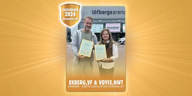 Guldskölden 2024 – dubbelt Karlstad i årets lokalsportjournalistik