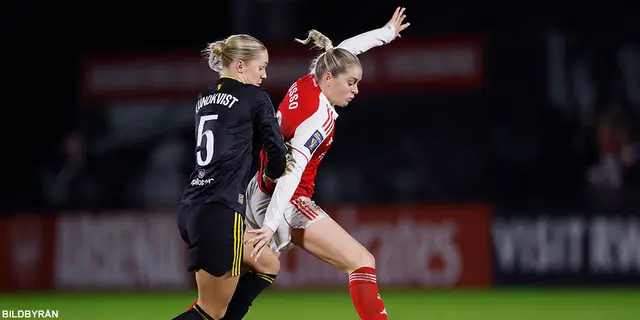 Arsenals damer ute ur ligacupen