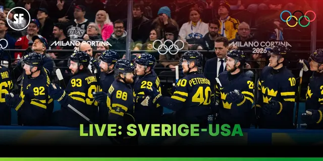 LIVE: Sverige-USA