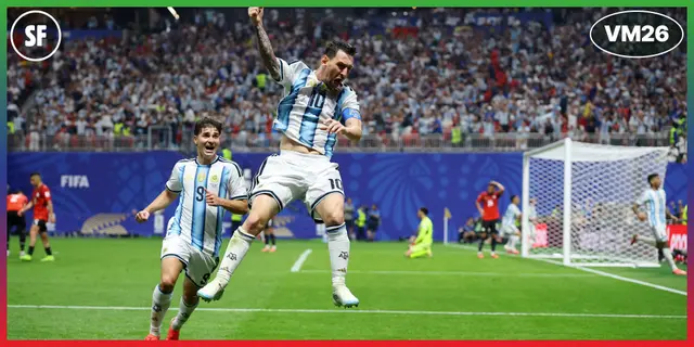 Argentina till kvartsfinal efter blixtvändning