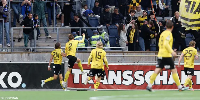 Mjällby–Sirius: Målkalas i Uppsala