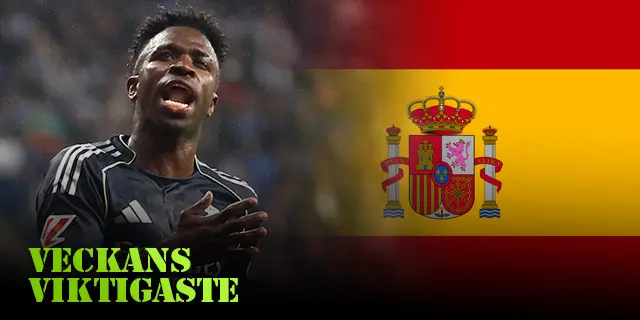 VV Spanien: Vini Jr sköt upp guldfirandet