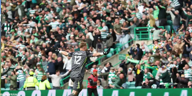 Celtic mästare i Skottland — mardröm för Hearts