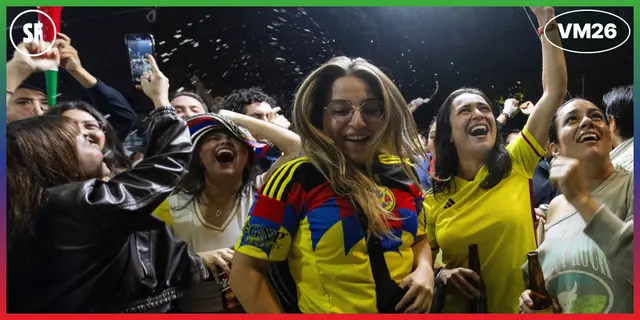 ”Under en hel månad får fotbollen Colombia att stanna upp”