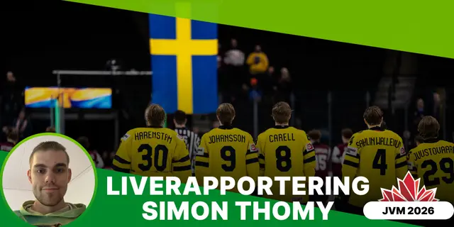 Liverapportering: Sverige-Finland JVM