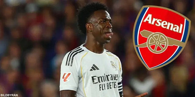 Arsenal ”utforskar möjligheten” att värva Vinicius Jr