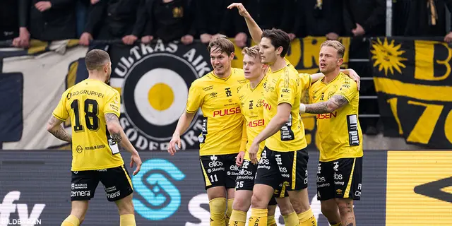 Fredag och hemmamatch för Elfsborg