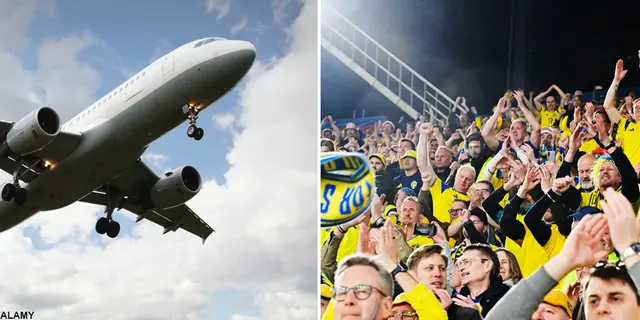Bränslekris hotar svenska supportrarnas VM-resa 