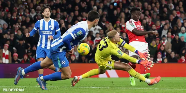 Arsenal vidare i Carabao Cup