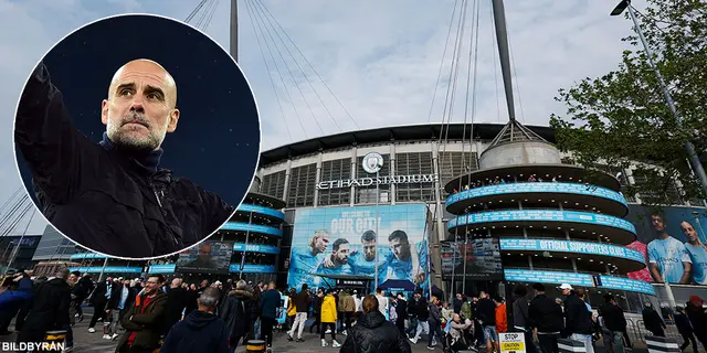 Man City uppkallar läktare efter Pep Guardiola