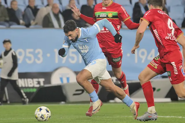 Bilder från GAIS-matchen