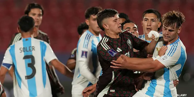 U20-VM: Det tog stopp i kvarten för Mexiko